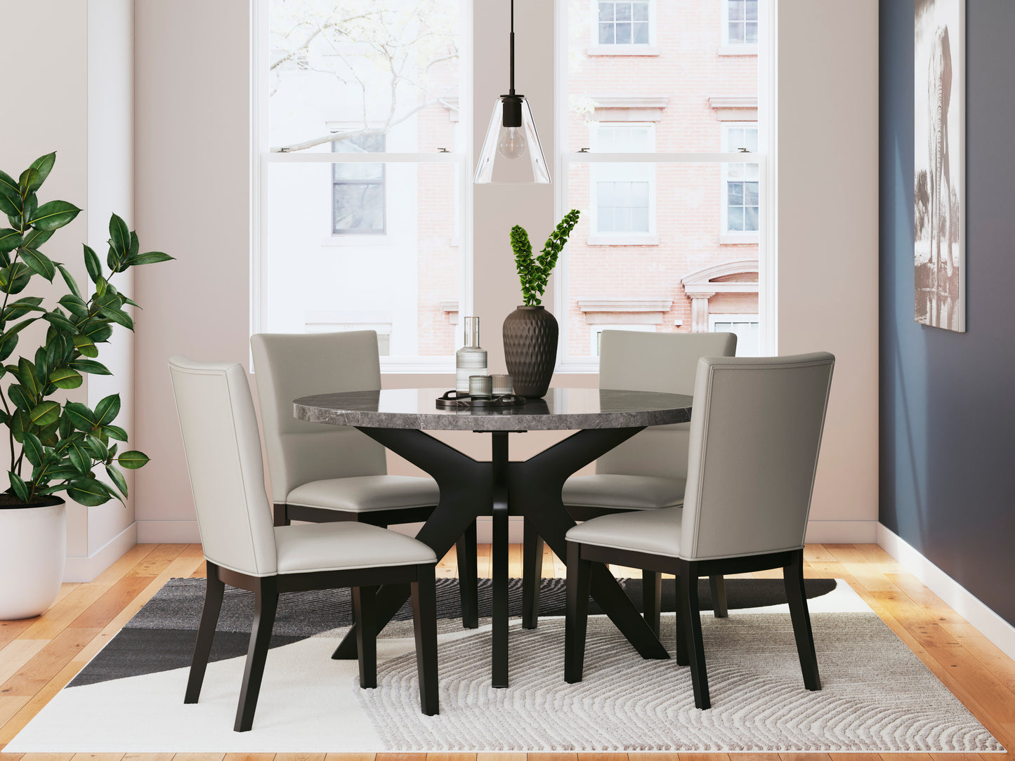 Glinari 5 Piece Dining Room Set